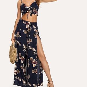 Floral two piece set
